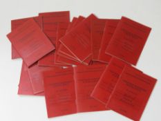 A quantity of approx 20 CPSU Membership Book of the Communist Party of the Soviet Union,