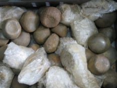 A quantity of Cannon balls. Approx 36 items.