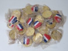 A quantity of FBI Salt Lake 2002 Olympic medals. Approx 25 items.