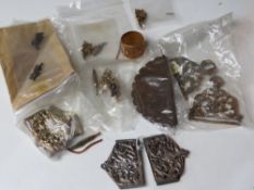 A quantity of assorted napkin holders and furnishings.