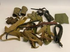 A quantity of assorted militaria includi