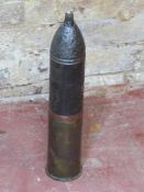 An inert WWII Russian 7.62 heat shell da
