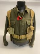 A WWII British Royal Artillery Officers