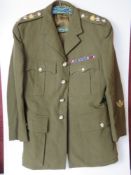 A British Army No 2 dress tunic, having