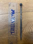 A WWII SOA hat pin dagger.