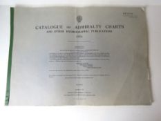A 'Catalogue of Admiralty Charts and oth