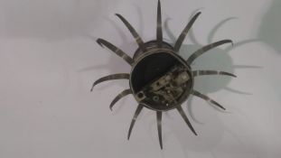 An inert HB876 area denial submunition.