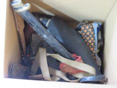 A quantity of assorted militaria inc; Na