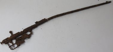 A Battlefield Relic Mosin Rifle.