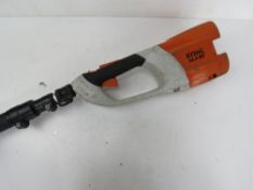 A Stihl electric hedge trimmer HLA85.