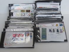 A large quantity of fist day covers.