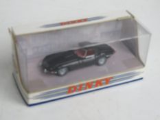 A Dinky Collection 1967 Jaguar E Type Mk1 1/2 in black, original box.