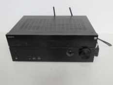 A Sony multi channel AV receiver Disclaimer - all items in this sale are sold as untested without
