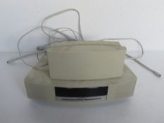 A Bose Wave music system with DAB module.