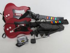 Guitar Hero, Rock Band and similar accessories.