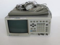 A HP 54201D Digitizing Oscilloscope.