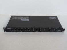 A Denon six channel mixer.