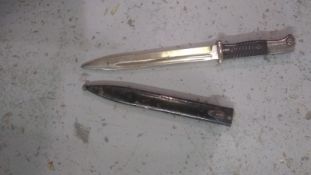 A WWII German K98 parade bayonet. This lot will be available to collect in person 48 hours after the