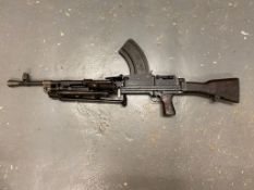 A deactivated (EU Cert) Bren MK3 with moving cocking handle, trigger and removable magazine. This