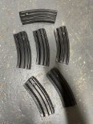 A quantity of militaria including six SA80 A2 30rd magazines, a Metropolitan whistle and two J