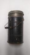 A vintage US Military Thermos with pot lid. This lot will be available to collect in person 48 hours