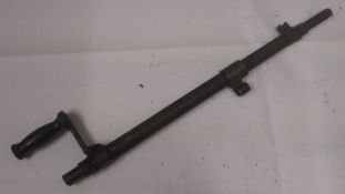 A deactivated (EU Spec) Belgian FN MAG GPMG barrel.