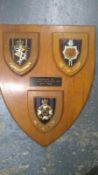 A Royal Corps of Transport presentation shield.