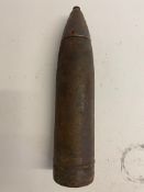 An inert WWII German Leig18HE projectile with an az1 fuse.