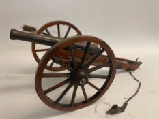 A non-firing large scale tabletop replic