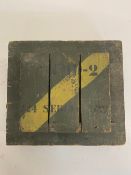 An inert TMD-6 anti-tank mine with origi