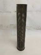 An inert 106mm recoilless HEAT shell cas