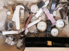 A quantity of assorted watches.