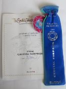 A Collectors Year Piece Swatch watch in Crystal Surprise pattern 1994, sealed in original packaging,