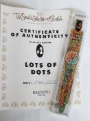 A Collectors Club Swatch watch in Lots of Dots pattern 1992, original packaging with certificate,