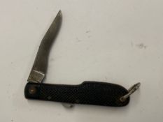 A WWII SOE sterile lock knife, unmarked.