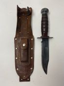 An Ontario Air Force survivor knife with