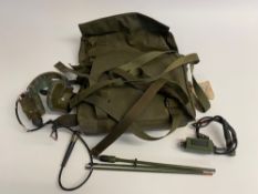 British military radio accessories inclu