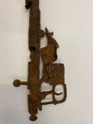 A relic WWII Mosin Nagant rifle, found i