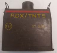 An inert No14 demolition charge. This