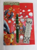 A Collectors Year Piece Swatch watch in Garden Turf pattern 1997, in original packaging,