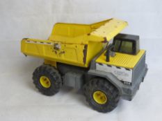 A Tonka dump truck