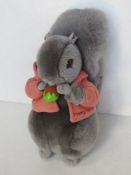 A Beatrix Potter soft toy being Tommy TipToes, measuring approx 35cm high.