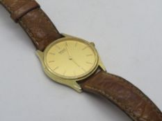 A Seiko wristwatch 6530-6010 with stainless steel back.