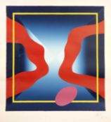 Roland Piché (b.1938) Yellow Square, 1969 signed, numbered and dated in pencil (in the margin)