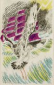 Duncan Grant (1885-1978) Two plates from The Rime of the Ancient Mariner lithographs 23 x 14cm (2).