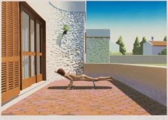 Andy Wood (b.1947) Sunbathing, 1984 printer's proof, signed and dated in pencil (in the margin)