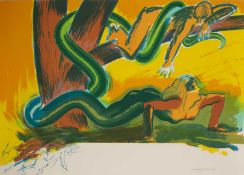 Allen Jones (b.1937) The Tree, 1988 from the Islands series signed, numbered, and dated in pencil (