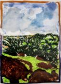 Malcolm Morley (1931-2018) Devonshire Bullocks, 1983 signed, dated, and numbered in pencil (in the