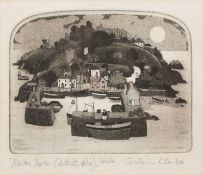 Graham Clarke (b.1941) Dark Isle, 1976 artist's proof, signed, titled, and dated in pencil (in the