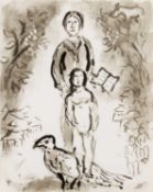 Marc Chagall (1887-1985) Sneghor lithograph published by Mourlot 29 x 23cm.